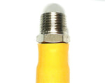 2 X Yellow Gas Pipe Commercial Catering Yellow Gas Pipe 180 cm Push and twist