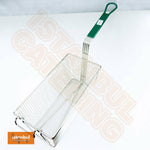 Heavy Duty Rectangular Chip Fat Frying Deep Fryer Basket Size: 320x150x136mm