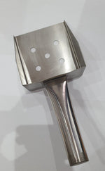 Chip Scoop Heavy Duty Hand Made Stainless Steel 10oz 12cm x 10cm & 12 cm Handle