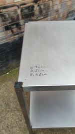 Stainless Steel Table Work Top, Chef's Table