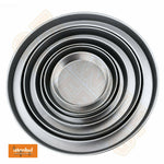 5 x 10 Inch Iron Deep Pan Pizza Pans for Crispy Crusts and Perfectly Baked Pizzas