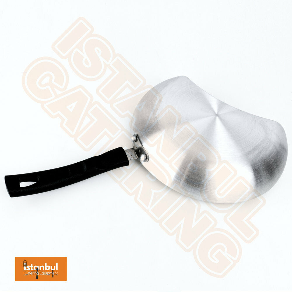 Stylish Kebab Catcher Doner Chicken Shawarma Meat Catcher Pan from ARCHWAY, designed with a smooth surface and comfortable grip handle, ideal for collecting kebab meat.