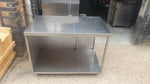 Stainless Steel 113cm x 67cm Commercial Kitchen Table