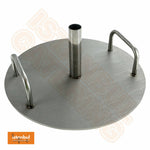 2 X Doner Shawarma Skewer Stand with Handle for Carrying | Stainless Steel