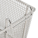 Heavy Duty Rectangular Chip Fat Frying Deep Fryer Basket Size: 320x150x136mm