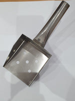 Chip Scoop Heavy Duty Hand Made Stainless Steel 10oz 12cm x 10cm & 12 cm Handle